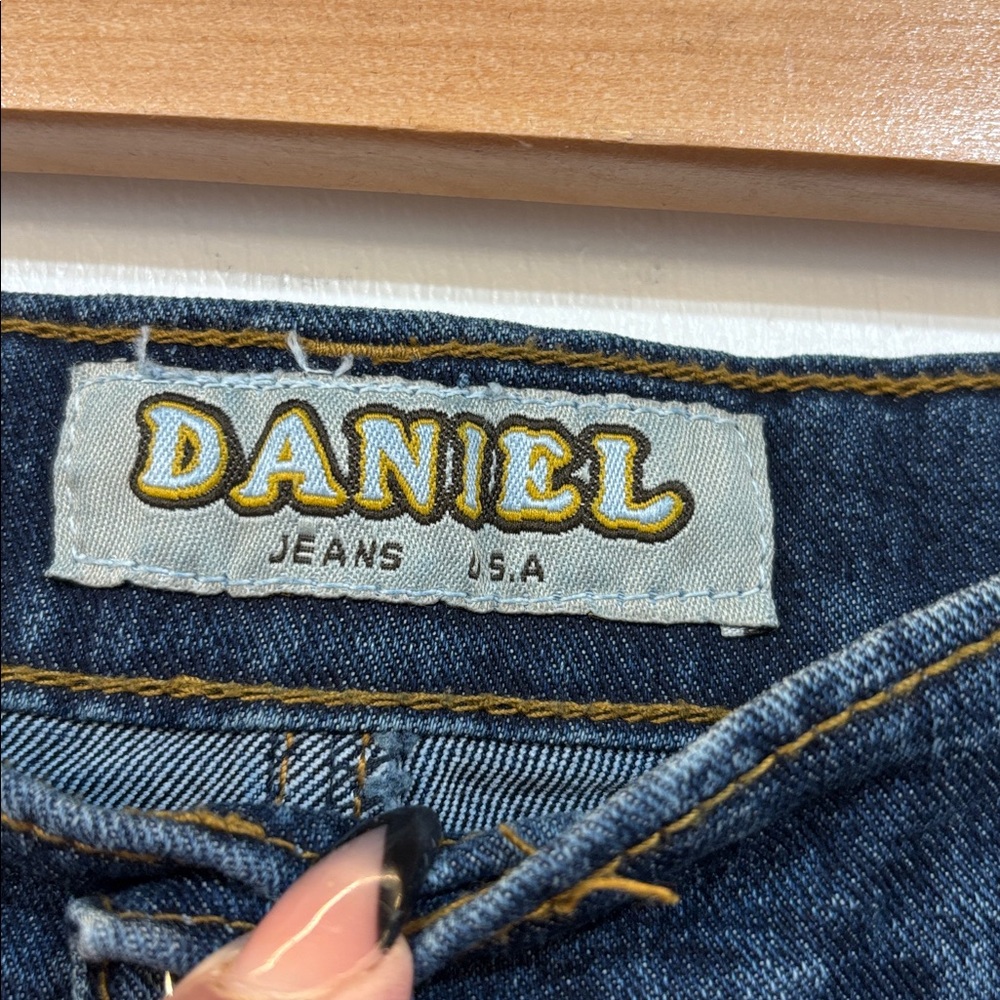 Vintage-Daniel Brand Denim Skirt - Picture 3 of 4